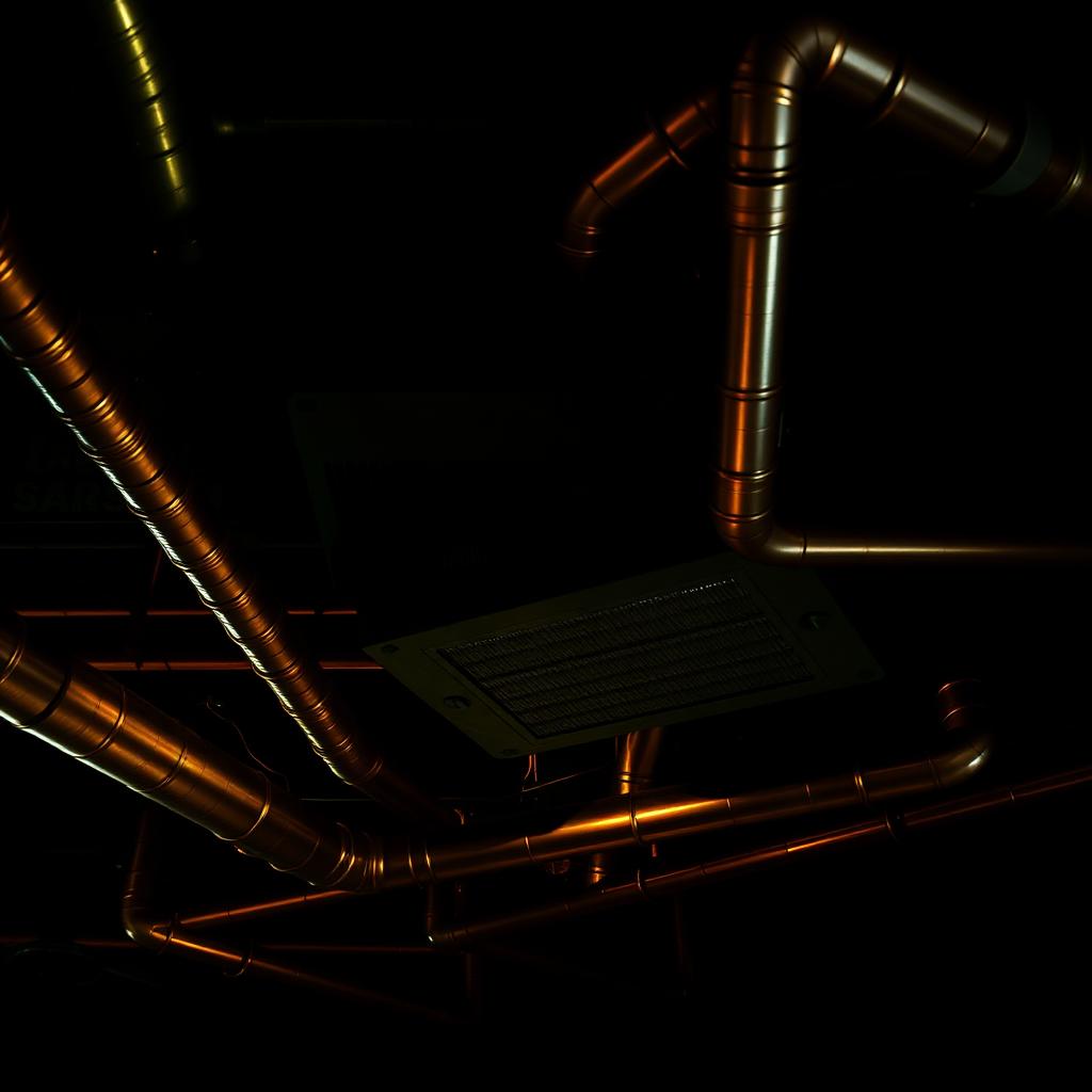Refined copper HVAC installation